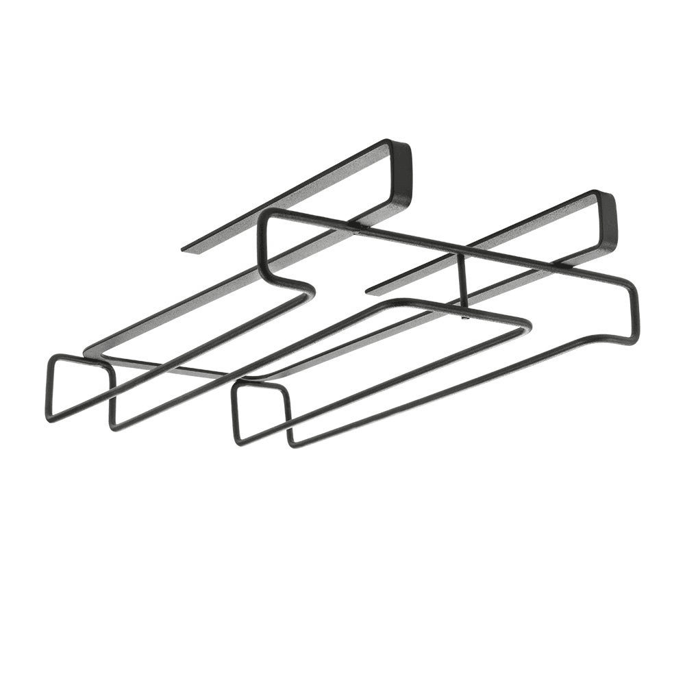 Black Stemmed Glass Holder